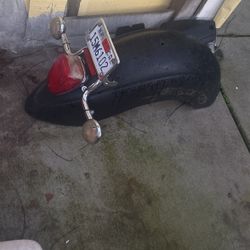 V Star 1100 Rear Fender Fering 