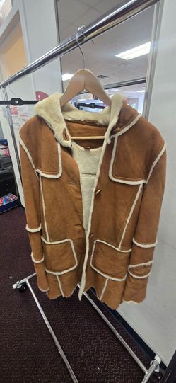 UGG brand shearling leather jacket