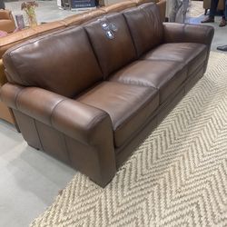 Sectional Sofa Loveseat Leather 