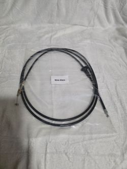 Hood release cable