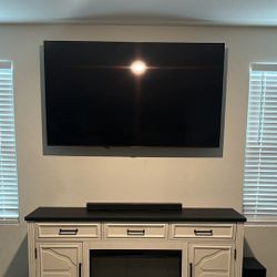 Tv Stand w/ Built In Fire Place 