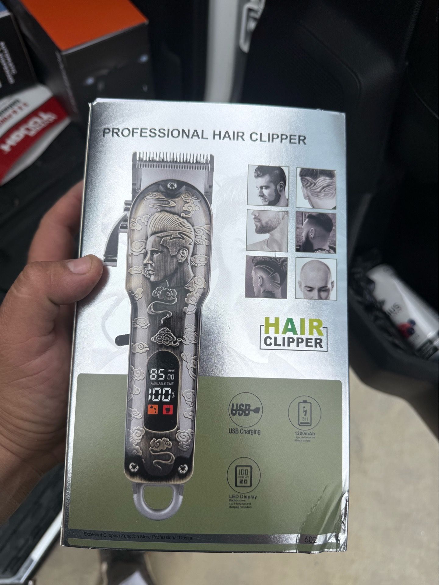 Hair machine shaver