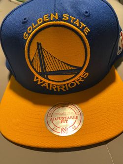 Mitchell and Ness NBA Golden State Warriors Vintage Adjustable Snapback Hat