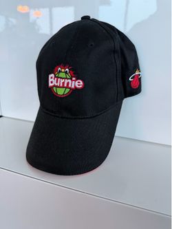 Vintage Miami Heat Burnie Mascot Hat – Made Exclusively for Miami Heat – McArthur Dairy Sponsor