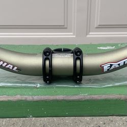 Spank 35 Stem And Renthal Bars 