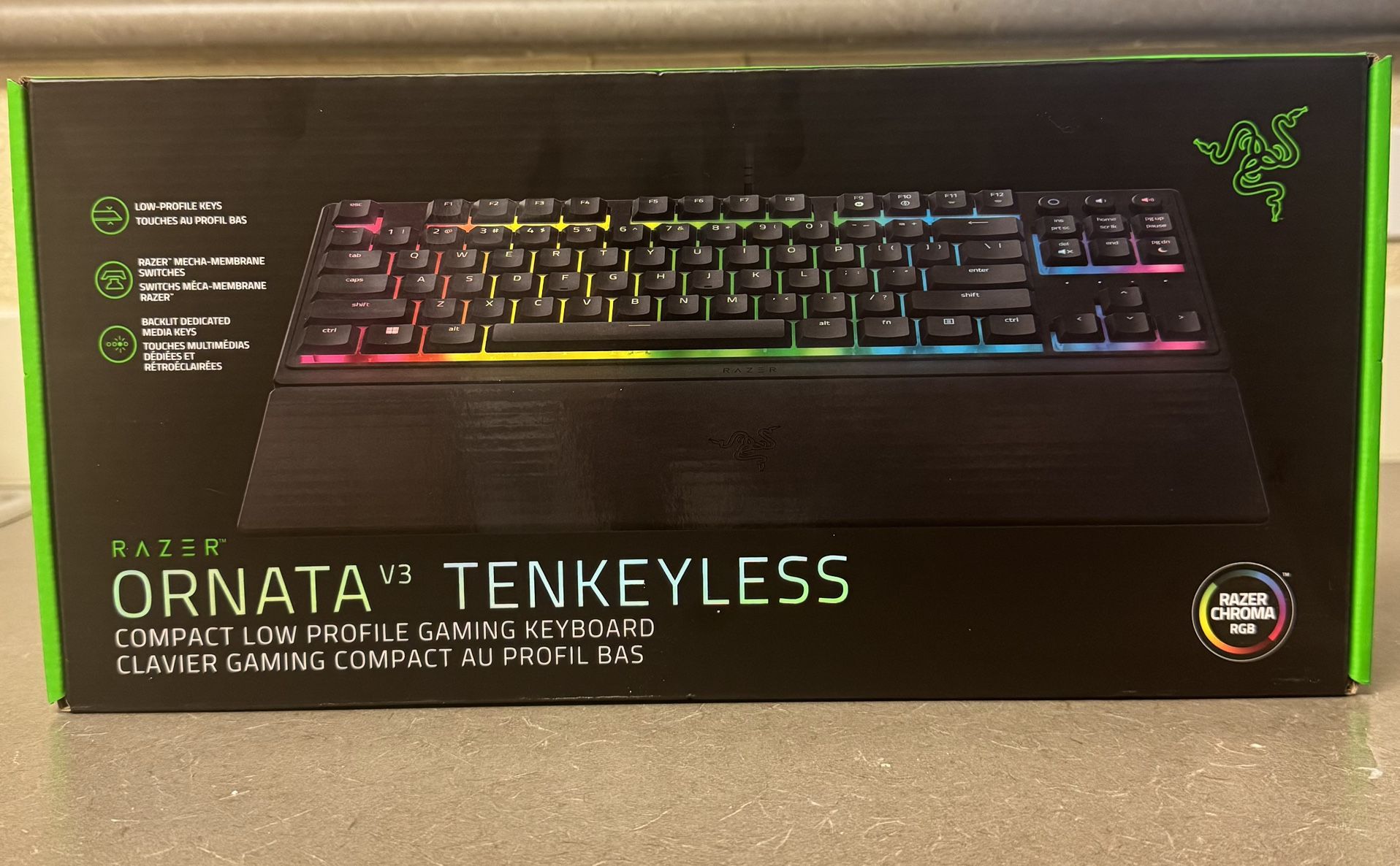 Razer Ornata V3 Tenkeyless Keyboard