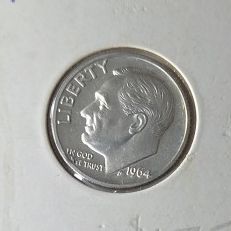 1964 Roosevelt Dime