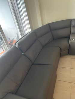 Gray Sectional couch