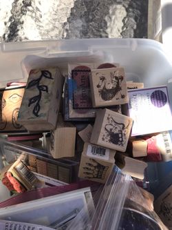 Tons of stamping supplies