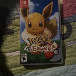 Pokemon Let’s Go Eevee Nintendo Switch 