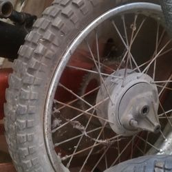 1970 SL 350 And 1971 SL 125 Rims And Tires 