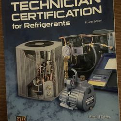 Technician Certification For Refrigerants 4th Edition Book