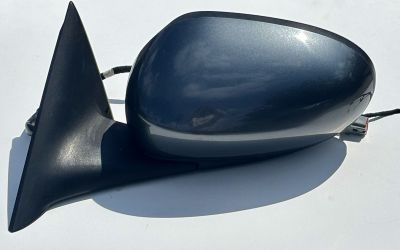 2007 2008 Jaguar XK Front Left Driver Side Mirror Assembly Gray 9+2