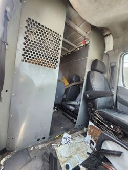 2007-2018 mercedes sprinter partition cargo divider wall high roof dodge van freightliner