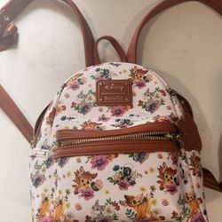Loungefly Disney Bambi, Thumper and Flower Mini Backpack