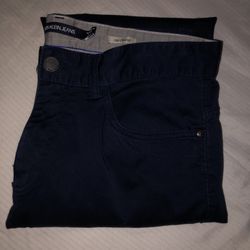 Navy CK Slacks