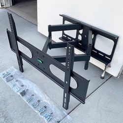 (NEW) $39 Swivel TV Wall Mount for 37-75” TVs Full Motion and Tilt Bracket VESA 600x400mm, Max 110lbs