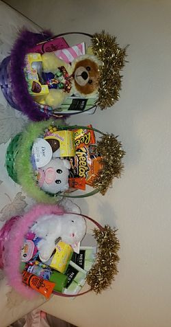 Easter Baskets Available