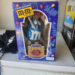 M & M's Blue Sports Candy Dispenser 