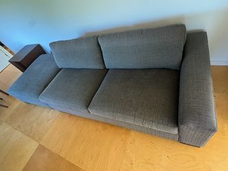 Room & Board Sectional Sofa + Ottoman (2)