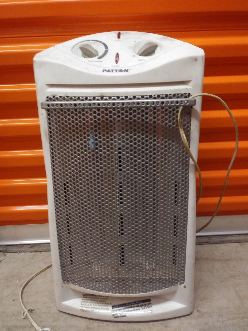 Portable Tower Heater Quartz with Thermostat