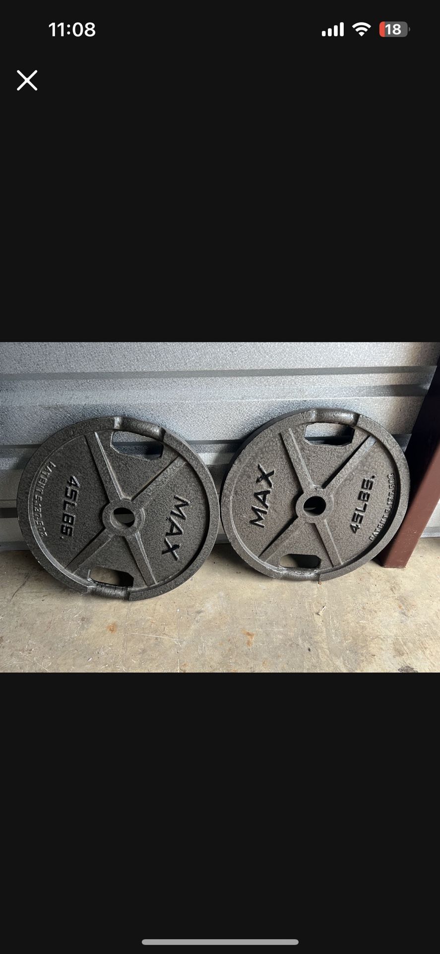 45lb Olympic Weights