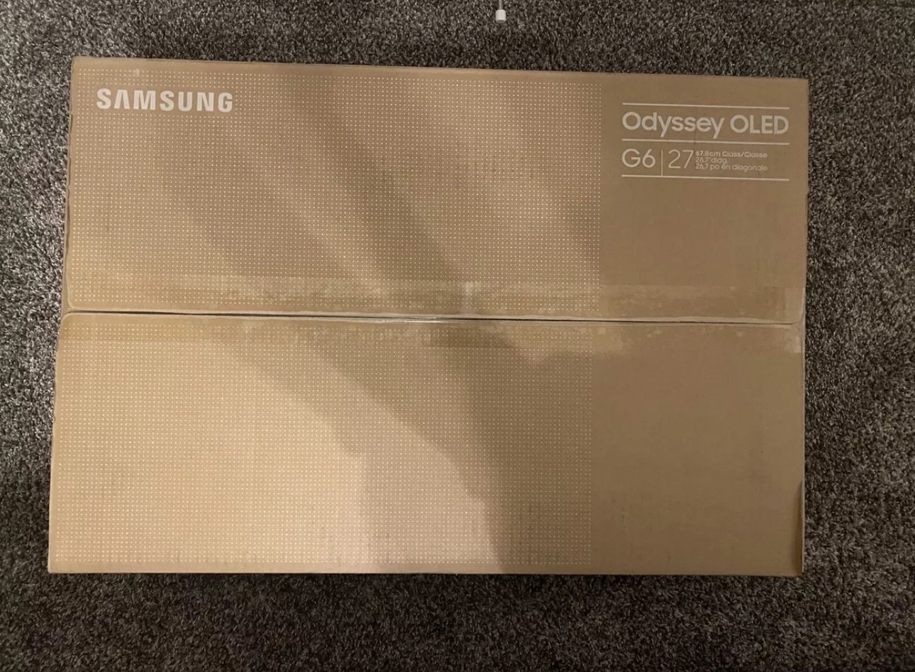 Samsung Odyssey OLED G6 (G60SD) QHD 360Hz Gaming Monitor (S27DG602SN) ACCEPTING OFFERS 3 YEAR WARRANTY