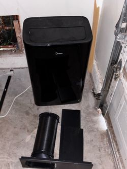 Midea 10,000 BTU Smart Portable Air Conditioner, New, Covers up to 450 Sq. ft., Black,
