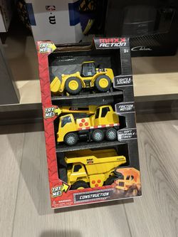 Toy Construction Style Trucks 