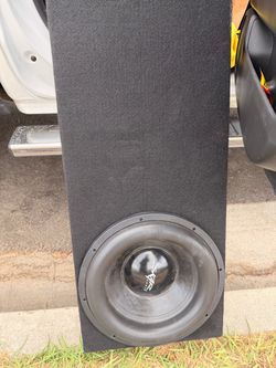 Skar 15 zvx-d2 subwoofer with box