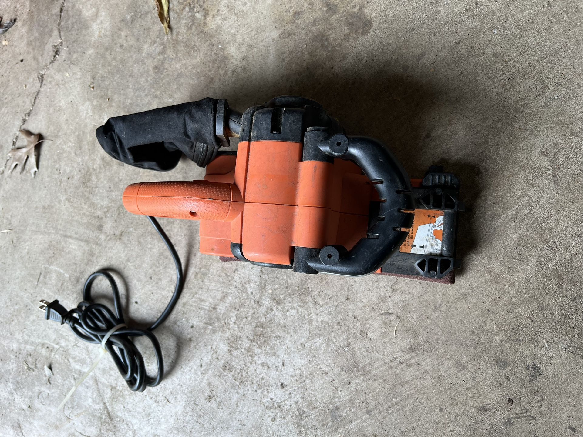 Black Decker Belt Sander DS321 120V 3x21 Belt