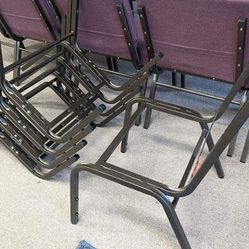 Five Free Metal Chair Frames 