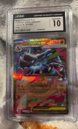 PSA 10 Mega Charizard X