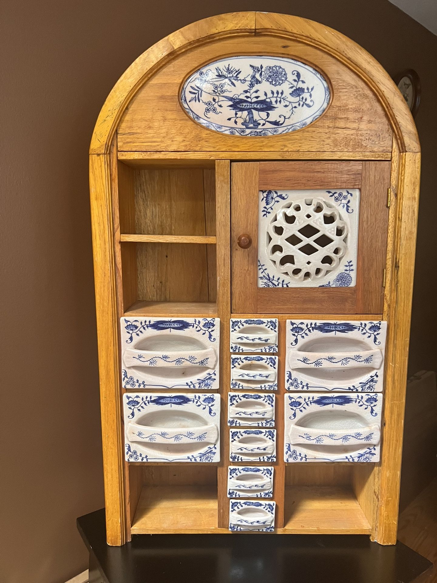 Antique Dutch Tea Cabinet