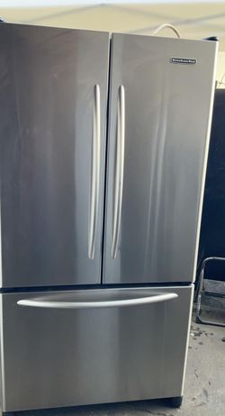 Kitchen Aid French Door Stainless Steel Fridge
