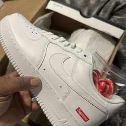 supreme air force ones size 8