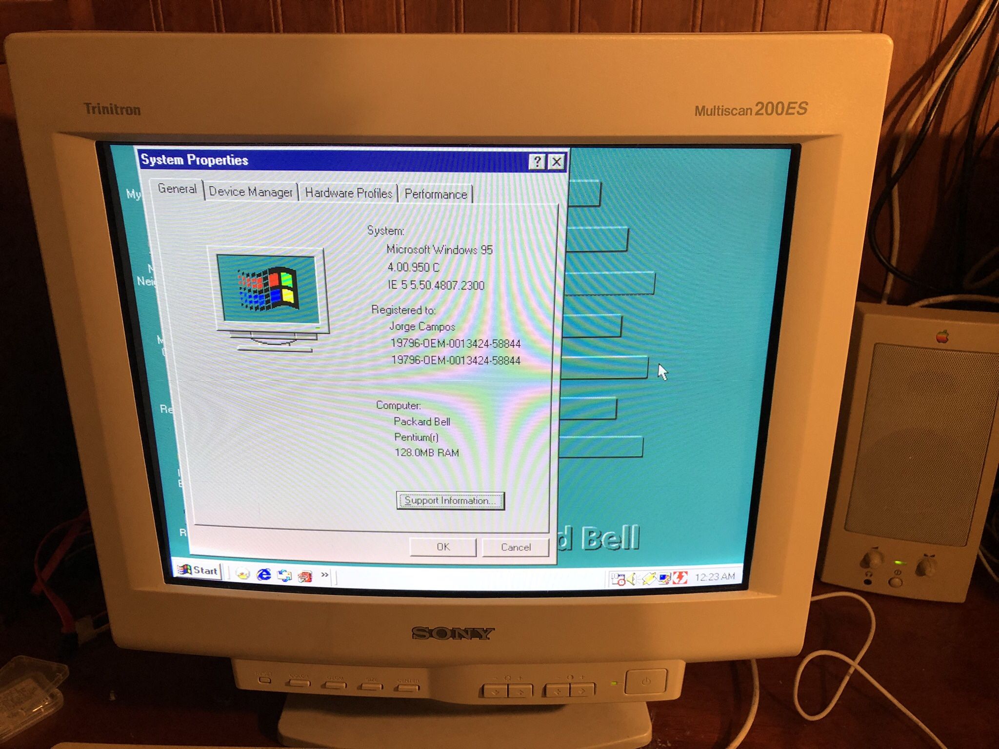 Sony Trinitron CPD-200ES Multiscan PC CRT 16” Monitor for Sale in