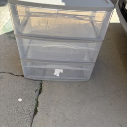 3 Drawer Plastic Drawer 