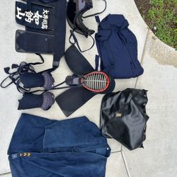 Kendo Yamato Do Bogu Uniform Set Japanese Martial Arts Armor Unisex Excellent  