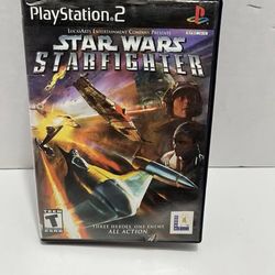 Star Wars Starfighter (For Sony PlayStation 2) Includes Star Wars Jedi Starfighter
