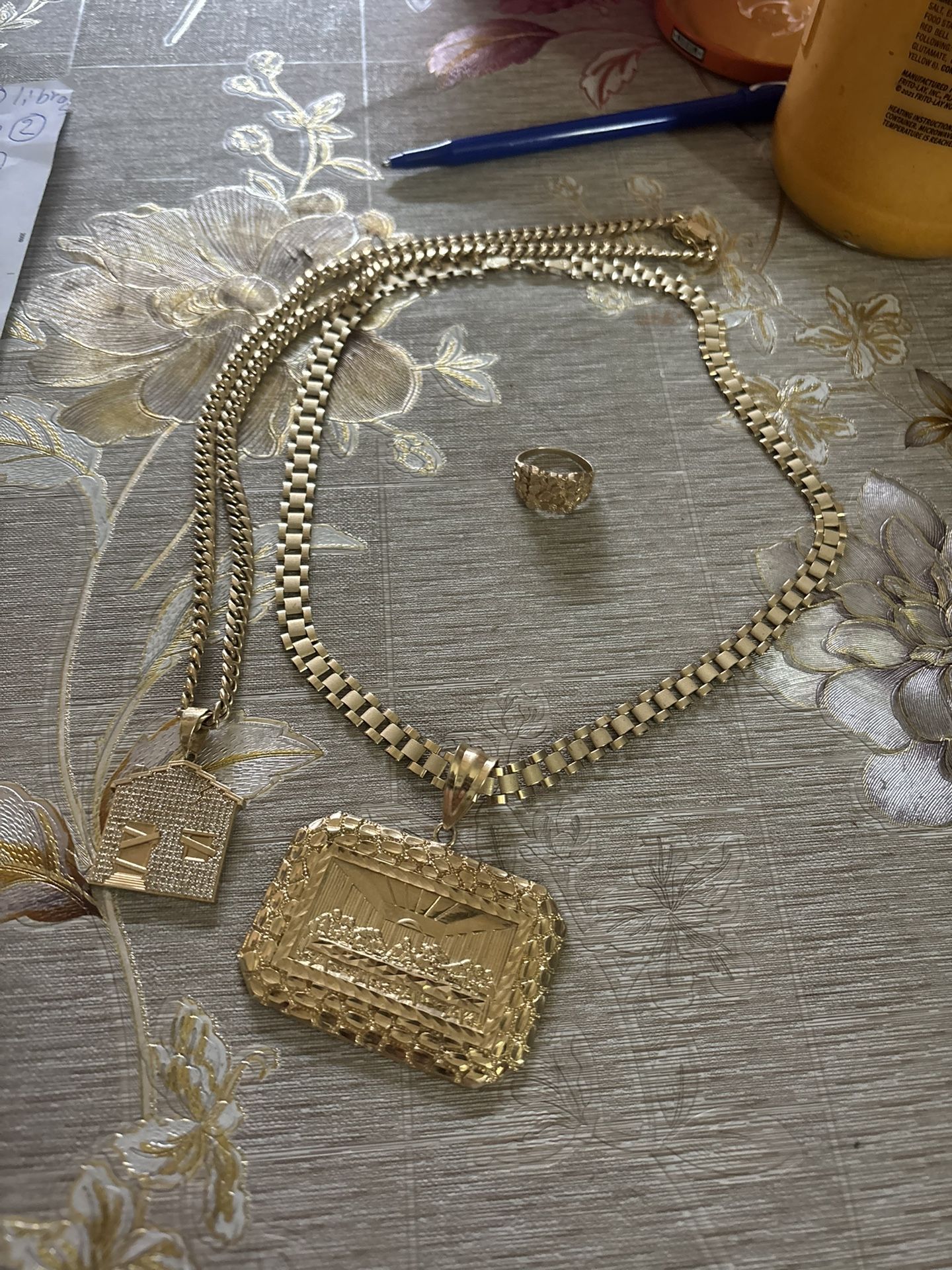 Gold Rolex Chain