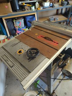 Craftsman Table Saw Router Combo ( Read Description)