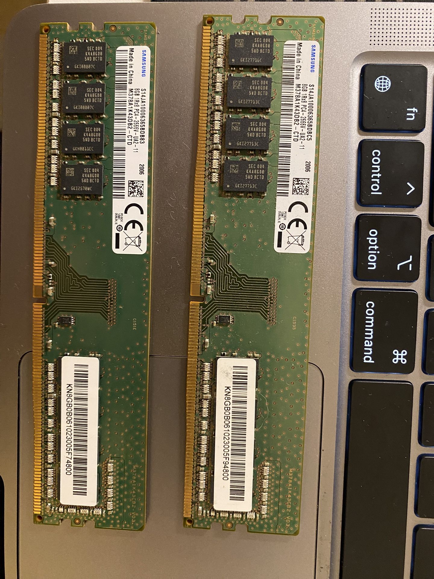 SAMSUNG 16GB 2666v DDR4