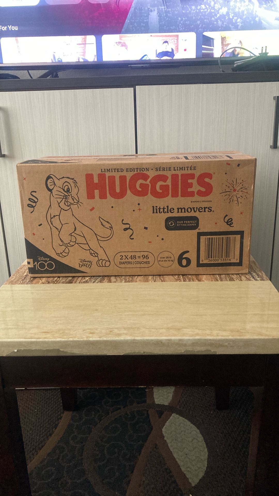 Huggies diapers