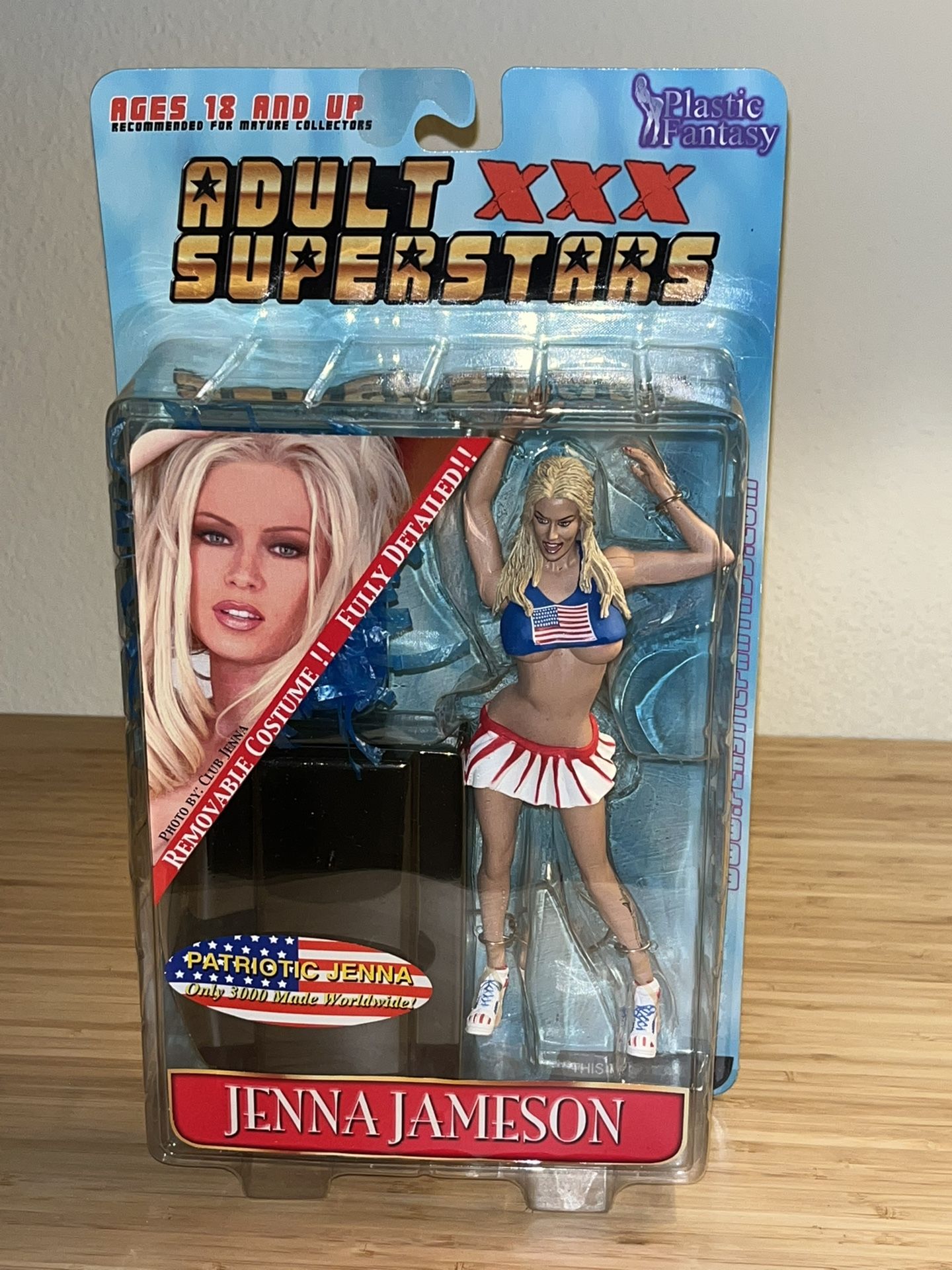 Adult Superstars XXX Jenna Jameson Plastic Fantasy Patriotic Special  Edition Cheerleader Action Figure Only 3,000 Produced Worldwide. for Sale  in Chino Hills, CA - OfferUp