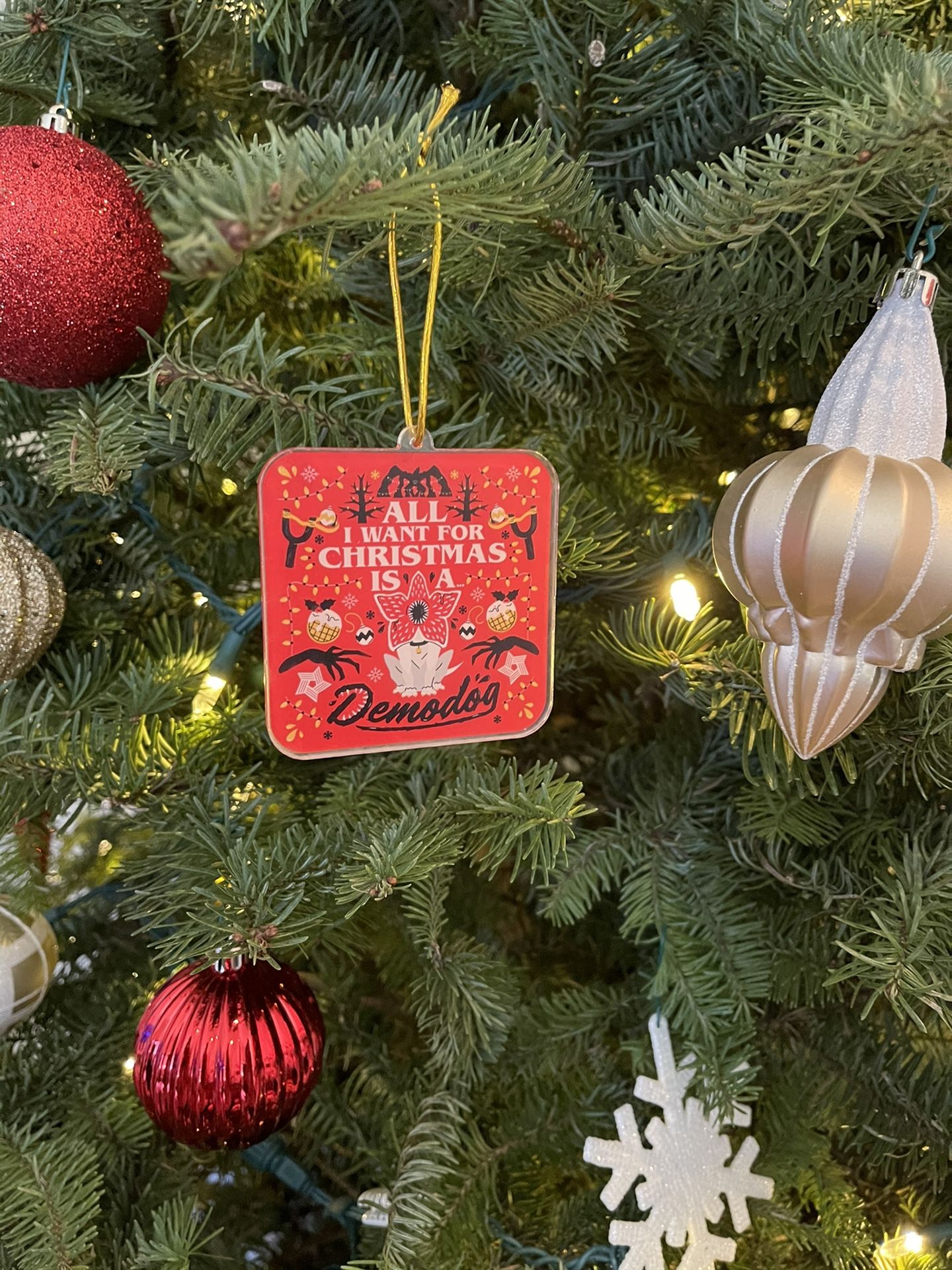 Stranger Things Christmas Ornament Collectible VIP Event Merch