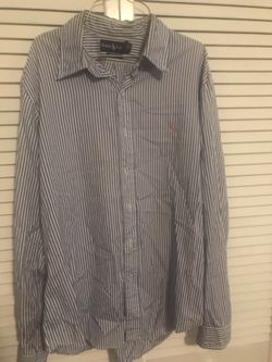 Ralph Lauren long sleeve button up large
