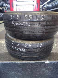 215/55/17 Nexen 