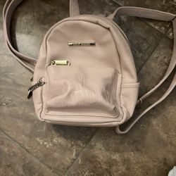 Baby Pink Steve Madden Mini Backpack 