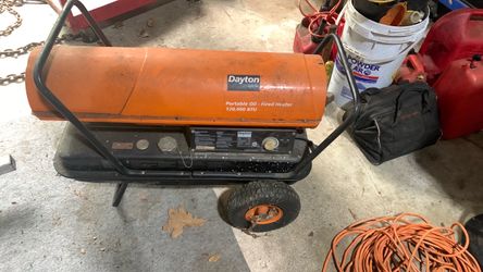 Dayton portable oil heater